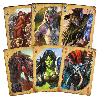 картинка Карты "Bicycle World of Warcraft Classic Standard Index " от магазина Gamesdealer.ru