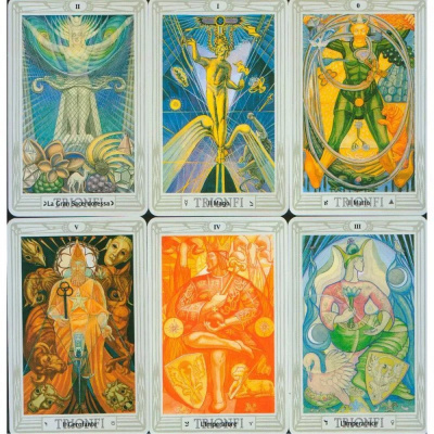 картинка Карты Таро "Small Crowley Premier Edition" US Games / Карманное издание Кроули от магазина Gamesdealer.ru