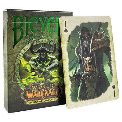 Карты "Bicycle World of Warcraft Burning Crusade Standard Index"