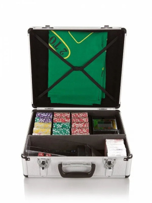 картинка Набор для игры в покер и блэк-джек Nuts на 600 фишек магазин Gamesdealer.ru являющийся официальным дистрибьютором в России  картинка Набор для игры в покер и блэк-джек Nuts на 600 фишек от магазина Gamesdealer.ru