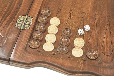 картинка Нарды резные "Георгий Победоносец", Haleyan от магазина Gamesdealer.ru