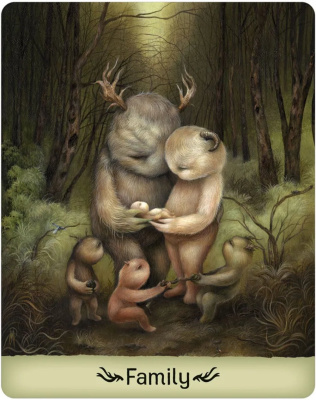 картинка Карты Таро "Gentle Creatures Wisdom Deck" US Games / Мудрость Нежных Созданий от магазина Gamesdealer.ru