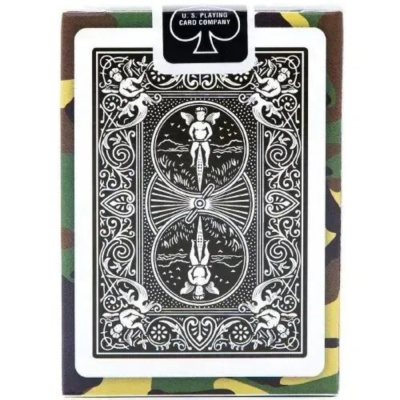 картинка Карты "Bicycle Tactical Field green" от магазина Gamesdealer.ru