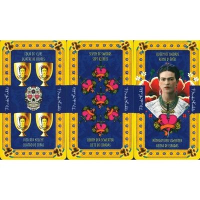 картинка Карты Таро "Frida Kahlo Tarot" Fournier / Колода Фрида Кало от магазина Gamesdealer.ru