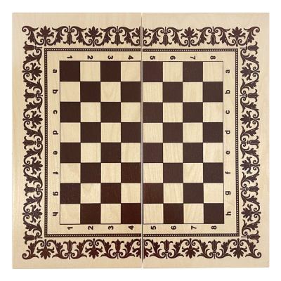 картинка Шахматы + Шашки + Нарды "Кировские" (Россия, дерево, 40х20,5х5 см) от магазина Gamesdealer.ru