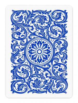 картинка Карты "1546 Elite Plastic Poker Size Jumbo Index blue Single deck" от магазина Gamesdealer.ru