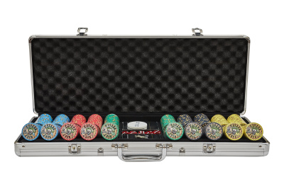 картинка Набор для покера Nevada Jack Ceramic где 500 фишек от магазина Gamesdealer.ru