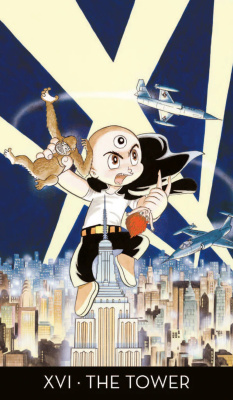 картинка Карты Таро "Tezuka Tarot Cards and Book Kit" Lo Scarabeo / Набор карт и книг Таро Тэдзука от магазина Gamesdealer.ru