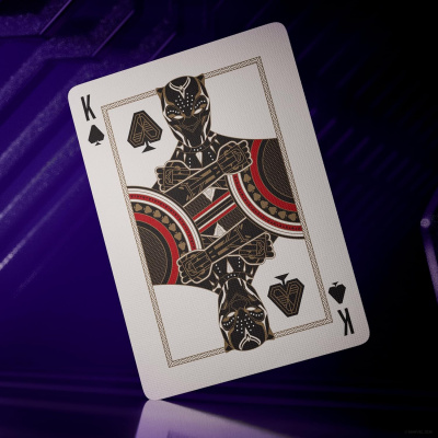 картинка Карты "Theory11 Black Panther Playing Cards" от магазина Gamesdealer.ru
