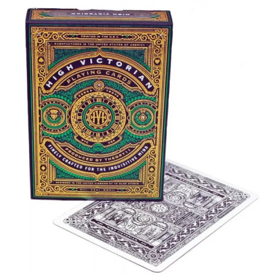 картинка Карты "High Victorian green" магазин Gamesdealer.ru являющийся официальным дистрибьютором в России  картинка Карты "High Victorian green" от магазина Gamesdealer.ru