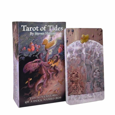 Карты Таро "Tarot of Tides: The Adventures of a duck Named Bob" US Games / Таро приливов