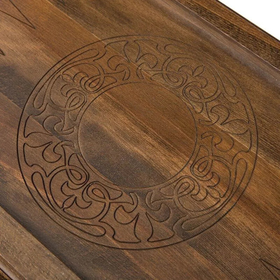 картинка Нарды резные "Узор-1", Ustyan от магазина Gamesdealer.ru