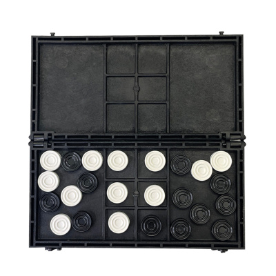 картинка Шашки "Владимирские" (Россия, пластик, 30х15х3 см) от магазина Gamesdealer.ru