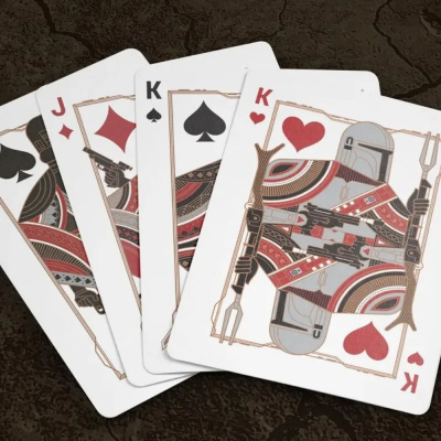 картинка Карты "Theory11 Star Wars Playing Cards - the Mandalorian" магазин Gamesdealer.ru являющийся официальным дистрибьютором в России  картинка Карты "Theory11 Star Wars Playing Cards - the Mandalorian" от магазина Gamesdealer.ru