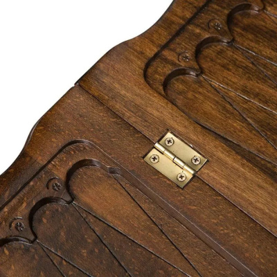 картинка Нарды резные "Корабль" с ручкой 50, Haleyan от магазина Gamesdealer.ru