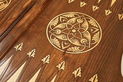 картинка Нарды резные "Арарат и Хорвирап 2" с ручкой 60, Haleyan от магазина Gamesdealer.ru