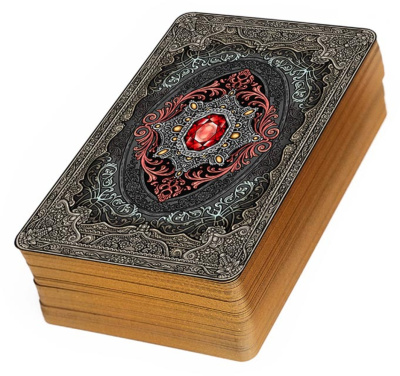 картинка Карты Таро The Elemental Wisdom Tarot LARGE version 14cm, Taroteca  / Таро Мудрость Стихий,  14 см,  от магазина Gamesdealer.ru