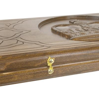 картинка Нарды резные "Корона" 60, Mkhitaryan от магазина Gamesdealer.ru