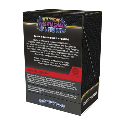 картинка Pokemon Mega Evolution: Phantasmal Flames Booster Bundle (ENG) от магазина Gamesdealer.ru