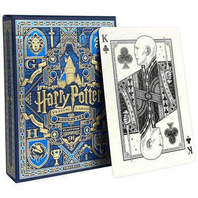 Карты "Theory11 Harry Potter Deck - Blue (Raven Claw)" Карты "Theory11 Harry Potter Deck - Blue (Raven Claw)"
