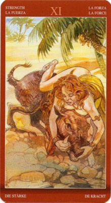 картинка Карты Таро "Mini Tarot - New Vision (new edition)" Lo Scarabeo / Колода Нью-Вижн мини от магазина Gamesdealer.ru