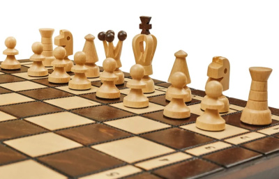 картинка Шахматы + шашки "Королевские 35", Madon от магазина Gamesdealer.ru