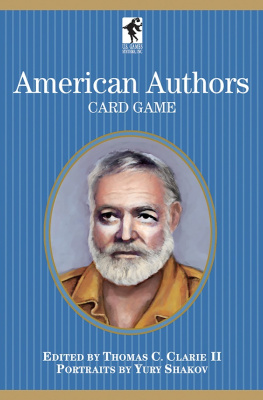 Карты "American Authors Card Game"