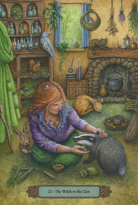 картинка Карты Таро "Forest of Enchantment Oracle" Llewellyn / Оракул заколдованного леса от магазина Gamesdealer.ru