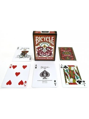 картинка Карты "Bicycle Dragon Red" от магазина Gamesdealer.ru