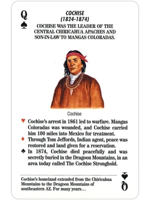 картинка Карты "Indian Chiefs of the Old West Game & Playing Cards" магазин Gamesdealer.ru являющийся официальным дистрибьютором в России  картинка Карты "Indian Chiefs of the Old West Game & Playing Cards" от магазина Gamesdealer.ru