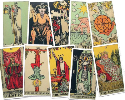 картинка Карты Таро Tarot "Original 1909 Kit" Lo Scarabeo / Набор Таро Оригинал 1909 от магазина Gamesdealer.ru
