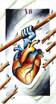 картинка Карты Таро "Eight Coins Tattoo Tarot Borderless Miniature" US Games / Миниатюрное издание «Т от магазина Gamesdealer.ru