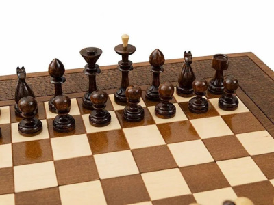 картинка Шахматы + Нарды резные 50, Haleyan от магазина Gamesdealer.ru