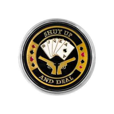 картинка Карт-протектор Card Guard "Shut up and Deal" от магазина Gamesdealer.ru