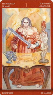 картинка Карты Таро "Mini Tarot - New Vision (new edition)" Lo Scarabeo / Колода Нью-Вижн мини от магазина Gamesdealer.ru