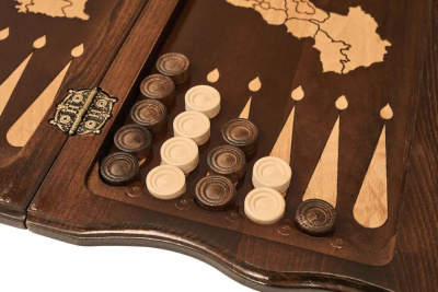 картинка Шахматы + Нарды резные Арарат 2 50, Haleyan от магазина Gamesdealer.ru