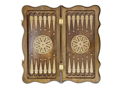 картинка Нарды резные "Тёмный Узор 2" 50, Mirzoyan от магазина Gamesdealer.ru