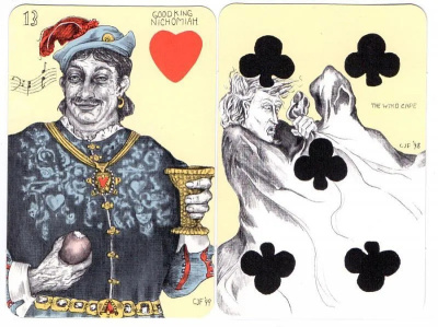 картинка Карты Таро "Playing card Oracle deck" US Games / Оракул Игральных Карт от магазина Gamesdealer.ru