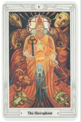 картинка Карты Таро "A.Crowley Thot Large Deck" US Games / Таро Тота Алистера Кроули большого формата от магазина Gamesdealer.ru