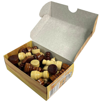 картинка Шахматы "Кировские" Обиходные в картонной упаковке от магазина Gamesdealer.ru