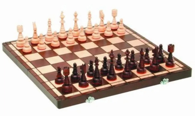 картинка Шахматы "Рождественские" 47 см, Madon (деревянные, Польша) от магазина Gamesdealer.ru