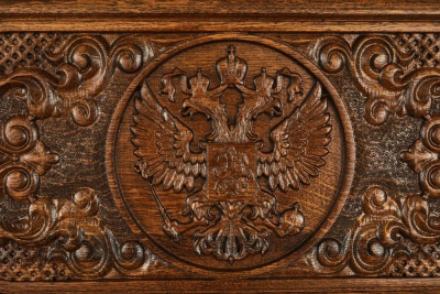 картинка Нарды резные "Герб РФ 2" 50, Mkhitaryan от магазина Gamesdealer.ru