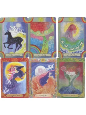 картинка Карты таро "Tarot of the Kingdoms" RED Feather / Колода Королевств от магазина Gamesdealer.ru