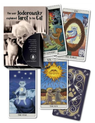 картинка Карты Таро "The Way Jodorwsky Explained Tarot To His Cat" Lo Scarabeo / Как Ходоровский Объяснял Тар от магазина Gamesdealer.ru
