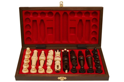 картинка Шахматы "Роял Макси" 30 см, Madon (деревянные, Польша) от магазина Gamesdealer.ru