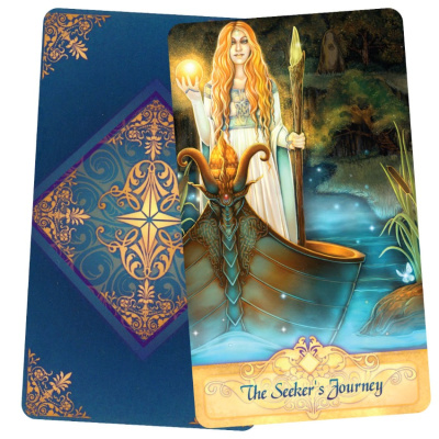 картинка Карты Таро "Seeker Oracle Cards" Blue Angel / Карты Искателя Оракула от магазина Gamesdealer.ru