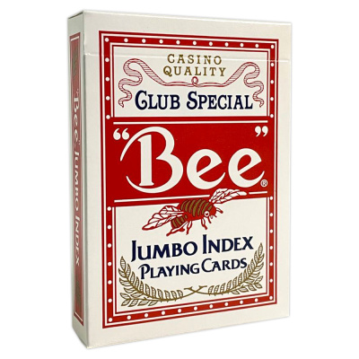 картинка Карты "BEE JUMBO INDEX RED" от магазина Gamesdealer.ru