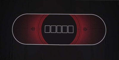 Сукно для покера черно-красное (180х90х0,2см)