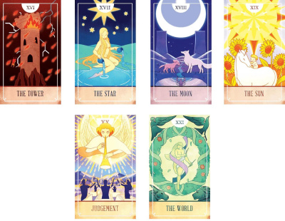 картинка Карты Таро "Fablemaker's Animated Tarot Deck" HIT POINT PRESS/ Анимированные карты Таро Баснописца от магазина Gamesdealer.ru