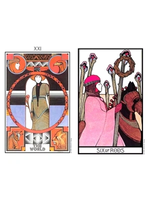 картинка Карты Таро "Aquarian Tarot Deck Italian Edition" US Games / Колода Водолея от магазина Gamesdealer.ru